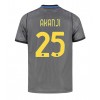 Inter Milan Manuel Akanji #25 Tredjedrakt 2026-27 Kortermet